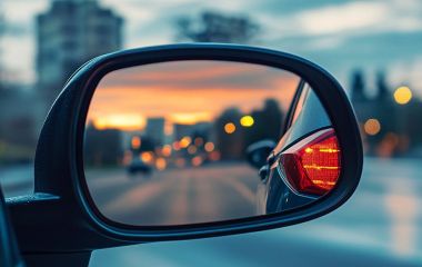 Купить зеркало для Honda Fit - левое, заднего вида, GD1